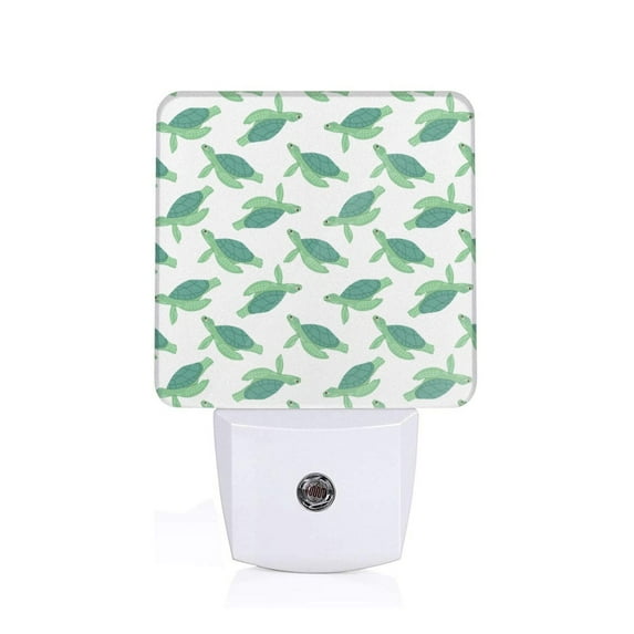 KLL Sea Turtle for Night Lights,Auto Sensor Night Lamp Plug in Night Light with Dusk-to-Dawn Light Sensor LED Nightlightfor Adults & Kids Room/Bedroom/Hallway