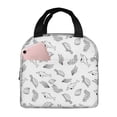 thumbnail image 1 of KLL Sea Turtle Print Insulated Lunch Bag Women, Reusable Cute Tote Lunch Box for Adult & Men, Leakproof Cooler Lunch Bags for Work Office Travel Picnic, 1 of 5