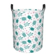thumbnail image 1 of KLL Sea Turtle Waterproof Foldable Laundry Hamper Bucket with Handles for Storage Bin,Kids Room,Home Organizer (Medium ), 1 of 7