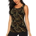 thumbnail image 1 of KLL Sea Turtle With Ocean Print Womens Tank Top Sleeveless Workout Tops Athletic Running Shirts Yoga Gym Clothes-Medium, 1 of 7