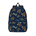 thumbnail image 1 of KLL Sea Turtles Swimming Print Travel Laptop Backpack - College Backpack Business Work Bag Nurse Bag Casual Daypack for Weekender Business Hiking -Medium, 1 of 6