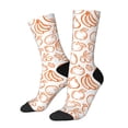 thumbnail image 1 of KLL Simple Fruit Print Cool Socks Men's Women's Crew Socks Funny Crazy Novelty Stockings, 1 of 6
