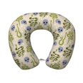 thumbnail image 1 of KLL Skull Snake Pattern Memory Foam Cervical Neck Pillow Versatile U-Shaped Pillows for Home/Office/Camping/Travelling/Soft Washable Cover, 1 of 8