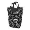 thumbnail image 1 of KLL Skull bird bat spider Laundry Hamper,Large Canvas Fabric Lightweight Storage Basket Toy Organizer Dirty Clothes Collapsible Waterproof, 1 of 6