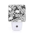 thumbnail image 1 of KLL Skull and palm leaves for Night Lights,Auto Sensor Night Lamp Plug in Night Light with Dusk-to-Dawn Light Sensor LED Nightlightfor Adults & Kids Room/Bedroom/Hallway, 1 of 7