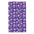thumbnail image 1 of KLL Skull rainbow color Ultra Absorbent & Soft Hand Towels for Bath, Hand, Face, Gym and Spa-27.5x16in, 1 of 7