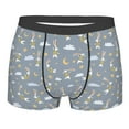thumbnail image 1 of KLL Sleep Rabbit Men's Cotton Boxer Briefs Underwear-Medium, 1 of 8