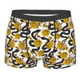 thumbnail image 1 of KLL Snake And Rose Men's Cotton Boxer Briefs Underwear-XX-Large, 1 of 8