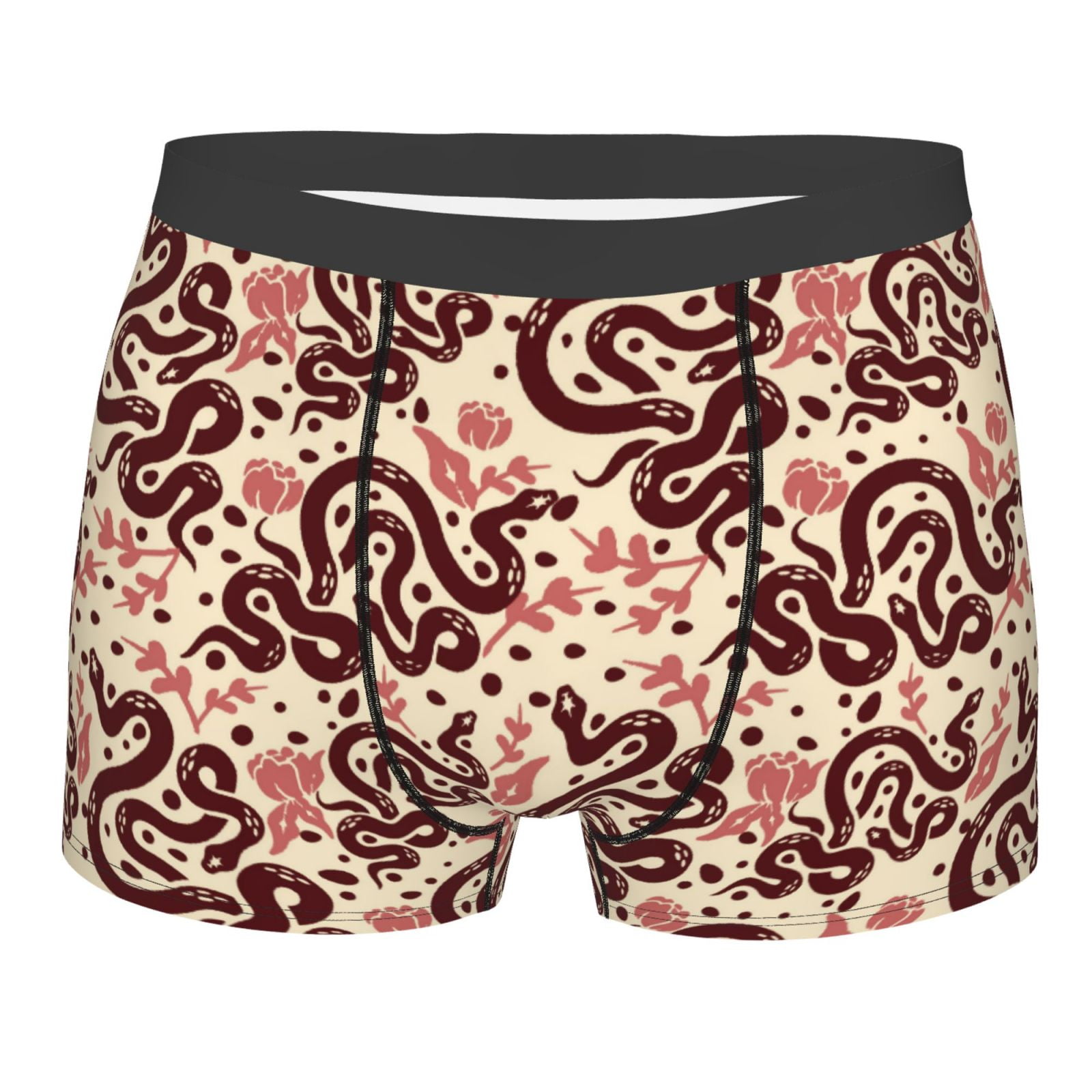 KLL Snake Men's Cotton Boxer Briefs Underwear-Large - Walmart.com