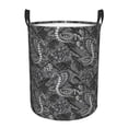 thumbnail image 1 of KLL Snake Waterproof Foldable Laundry Hamper Bucket with Handles for Storage Bin,Kids Room,Home Organizer (Small ), 1 of 7