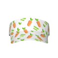 thumbnail image 1 of KLL Sport Sun Visor Hats Ball Caps Empty Top Baseball Sun Cap for Men Women-Vegan Fruit Carrot, 1 of 6