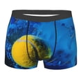 thumbnail image 1 of KLL Sports Tennis Ball Men's Cotton Boxer Briefs Underwear-Large, 1 of 8