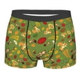 thumbnail image 1 of KLL Squirrel And Fox In The Forest Men's Cotton Boxer Briefs Underwear-X-Large, 1 of 8