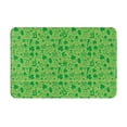thumbnail image 1 of KLL St Patrick's Day Print Front Door Mat Indoor Outdoor Entrance, Non-Slip Mat All-Weather Doormat Indoor Outdoor Rug Patio Porch Entryway Mat, 23.6''x15.7'', 1 of 7