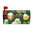 thumbnail image 1 of KLL St Patrick's Day10 Pattern Mailbox Covers,Magnetic Mailbox Waterproof Post Box Cover Post Letter Box Cover Decorations Standard Size-21x18 in, 1 of 8