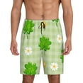 thumbnail image 1 of KLL St Patrick's Day11 for Men's 1-Pack Shorts,Sleep Pajama Shorts for Men Soft Pj Shorts Men's Pajama Bottoms Sleepwear -4X-Large, 1 of 7