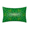 thumbnail image 1 of KLL St Patrick's Day5 Pattern Silk Pillowcase for Hair and Skin Standard Size 20"X 30" Soft Breathable Pillow Covers for Sleeping, 1 of 7