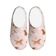 thumbnail image 1 of KLL Star Cute Dog Pattern Adult Unisex Cozy Slippers,Fuzzy Slip-on Slippers TPR Sole Slippers Comfort Plush Home Footwear for Indoor & Outdoor-13, 1 of 7
