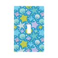 thumbnail image 1 of KLL Starfish Pattern Electrical Outlet Covers, 3" x 5" 1 Pack Electric Receptacle Plug Covers for Decorator Receptacle Outlet & Switch-Style T, 1 of 6