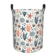 thumbnail image 1 of KLL Starfish Shell Waterproof Foldable Laundry Hamper Bucket with Handles for Storage Bin,Kids Room,Home Organizer (Small ), 1 of 7