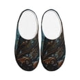 thumbnail image 1 of KLL Steampunk Mechanical Butterfly Pattern Adult Unisex Cozy Slippers,Fuzzy Slip-on Slippers TPR Sole Slippers Comfort Plush Home Footwear for Indoor & Outdoor-46/47, 1 of 7