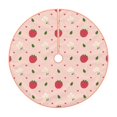 thumbnail image 1 of KLL Strawberry Christmas Tree Skirt 30" ,Party Decorations Farmhouse for Christmas Decorations Holiday Party, 1 of 1