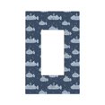 thumbnail image 1 of KLL Submarine With Periscope Pattern Electrical Outlet Covers, 3" x 5" 1 Pack Electric Receptacle Plug Covers for Decorator Receptacle Outlet & Switch-Style U, 1 of 6