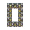 thumbnail image 1 of KLL Sugar Skulls Pattern Electrical Outlet Covers, 3" x 5" 1 Pack Electric Receptacle Plug Covers for Decorator Receptacle Outlet & Switch-Style U, 1 of 6