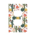 thumbnail image 1 of KLL Summer Cactus With Blooming Pattern Electrical Outlet Covers, 3" x 5" 1 Pack Electric Receptacle Plug Covers for Decorator Receptacle Outlet & Switch-Style S, 1 of 6
