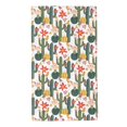 thumbnail image 1 of KLL Summer Cactus With Blooming Ultra Absorbent & Soft Hand Towels for Bath, Hand, Face, Gym and Spa-27.5x16in, 1 of 7