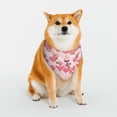 thumbnail image 1 of KLL Summer Flamingo Dog Bandanas,Triangle Reversible Pet Scarf for Small Medium Large and Extra Large Dogs-Medium, 1 of 4