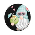 thumbnail image 1 of KLL Summer Gnome,Cute Gnome Pattern 14-17 inch Spare Tire Cover Universal Wheel Protector for Truck SUV Trailer Camping Rv Tire Covers-16 inch, 1 of 6