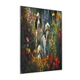 thumbnail image 1 of KLL Sunflower Field Spotted Dog Print Canvas Wall Art, Canvas Painting Prints Canvas Art Wall Decor Home Decoration for Living Room Bedroom Office, 1 of 6