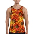 thumbnail image 1 of KLL Sunflower4 Print Men's Muscle Gym Workout Stringer Tank Tops Bodybuilding Fitness T-Shirts Tank Tops Men-3X-Large, 1 of 7