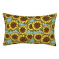 thumbnail image 1 of KLL Sunflowers Pillow Covers Envelope Closure,Super Soft and Cozy Fuzzy Fleece Pillow Case Cover (No pillow core） 20"x30", 1 of 5