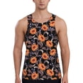 thumbnail image 1 of KLL Sunflowers Print Men's Muscle Gym Workout Stringer Tank Tops Bodybuilding Fitness T-Shirts Tank Tops Men-4X-Large, 1 of 7