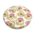 thumbnail image 1 of KLL Sunflowers Round Bar Chair Cushion Cover 13 inch ,Bar Stool Protector with Elastic, Soft Washable, 1 of 6