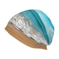 thumbnail image 1 of KLL Sunny Ocean Waves Winter Fall Beanie Knit Hats for Men & Women - Warm & Soft Stylish Toboggan Caps for Cold Weather, 1 of 6