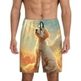 thumbnail image 1 of KLL Sunshine Golden Cloud Dog for Men's 1-Pack Shorts,Sleep Pajama Shorts for Men Soft Pj Shorts Men's Pajama Bottoms Sleepwear -XX-Large, 1 of 7