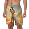 thumbnail image 1 of KLL Sunshine Golden Cloud Dog for Mens Swim Trunks Quick Dry Swim Shorts with Built-in Compression Liner Funny Swimwear Bathing Suits-Small, 1 of 6