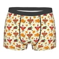 thumbnail image 1 of KLL Thanksgiving Turkeys Men's Cotton Boxer Briefs Underwear-XX-Large, 1 of 7