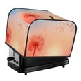 thumbnail image 1 of KLL The Sunset of Dandelion Print 4 Slice Toaster Dust Covers Kitchen Small Appliance Cover with 2 Pockets,Can hold Jam Spreader Knife & Toaster Tongs (12.4 x 10.6 x 8.2), 1 of 6