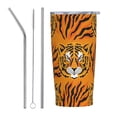 thumbnail image 1 of KLL Tiger Stainless Steel Vacuum Insulated Coffee Cup 20 oz Lids and Straws,Insulated Travel Mug Water Cup with Leak-Proof Straw Lid & Flip Lid, 1 of 8