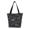 thumbnail image 1 of KLL Tote Bag for Women Pig Farm Print Shopping Grocery Reusable Bags for Office School Shopping Travel, 1 of 6