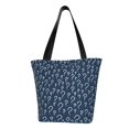 thumbnail image 1 of KLL Tote Bag for Women Question Marks Print Shopping Grocery Reusable Bags for Office School Shopping Travel, 1 of 6