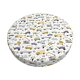 thumbnail image 1 of KLL Transport 1 Round Bar Chair Cushion Cover 13 inch ,Bar Stool Protector with Elastic, Soft Washable, 1 of 1