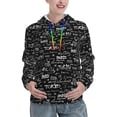 thumbnail image 1 of KLL Travel The World for Womens Pullover Hoodie with Pocket Hooded Long Sleeve Shirts Sweatshirt for Women-Medium, 1 of 7