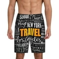 thumbnail image 1 of KLL Travel for Men's 1-Pack Shorts,Sleep Pajama Shorts for Men Soft Pj Shorts Men's Pajama Bottoms Sleepwear -XX-Large, 1 of 7