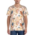 thumbnail image 1 of KLL Tropical Beach Sea Shell for Men's Baseball Shirts,Short Sleeve Casual Shirts Button Down Shirt for Men Beach Summer Wedding Shirt-XX-Large, 1 of 7