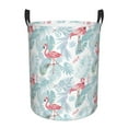 thumbnail image 1 of KLL Tropical Flamingo Waterproof Foldable Laundry Hamper Bucket with Handles for Storage Bin,Kids Room,Home Organizer (Small ), 1 of 7